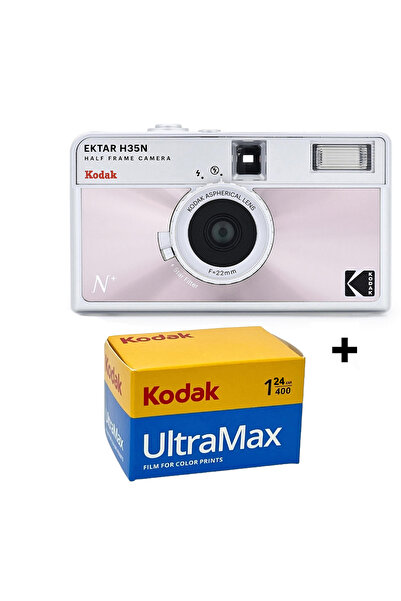 Kodak H35 Yarım format Analog Fotoğraf Makinesi + Ultramax 24 film