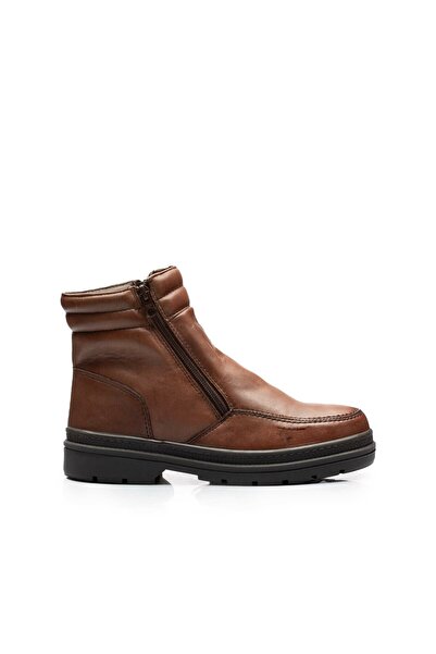 UrbanShoes Ghete casual bărbați din piele naturală - 701 Maro Box