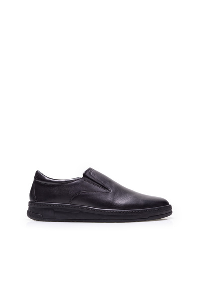 UrbanShoes Pantofi casual bărbați din piele naturală, Leofex - 973 Negru Box