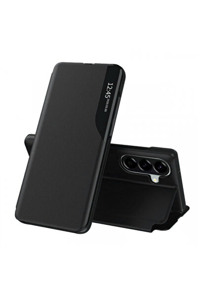 Stef's Cat Θήκη για Samsung Galaxy S26 S942, Γάτα του Στεφ, eFold, Μαύρο
