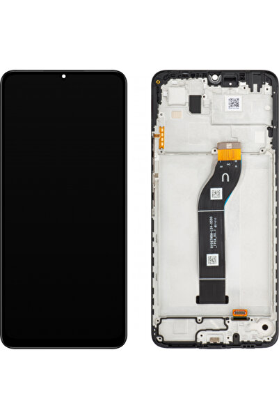 Stef's Cat Οθόνη αφής Xiaomi Poco C65 / Redmi 13C, με πλαίσιο, Μαύρο, Service...