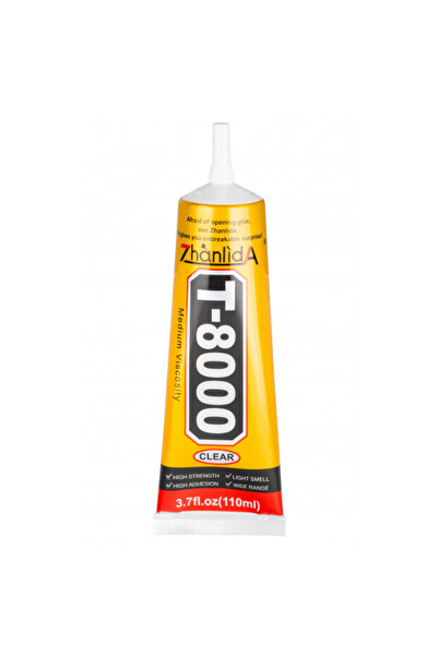 Zhanlida Adeziv Lichid T-8000, 110ml, Transparent