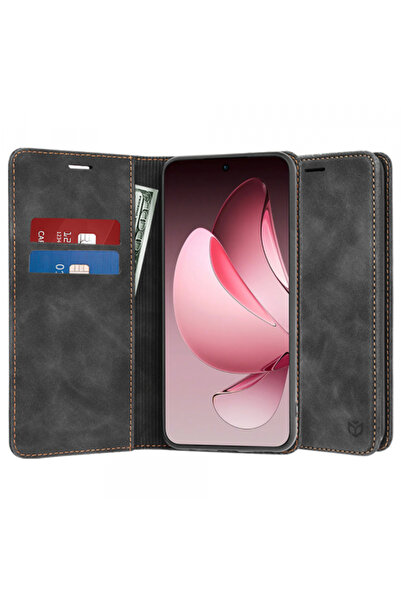 Stef's Cat Husa pentru Oppo Reno13 Pro, Stef's Cat, Confy, Neagra