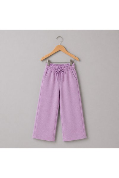 TUFY Girl's 2-Piece Set 100% Cotton Summer Festive T-Shirt and Pants Combination - Non-Sweating Comfortable Fit Stylish Daily Use