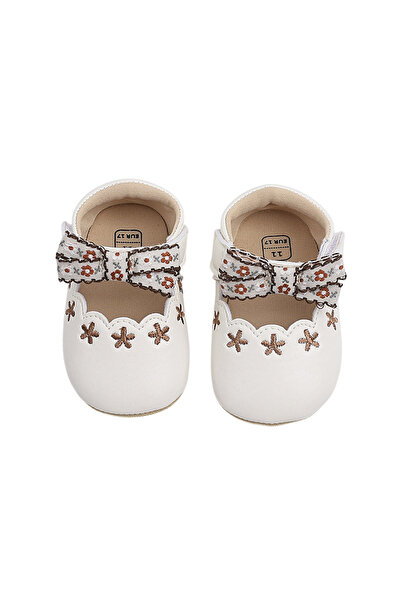Bambimici - Baby Vintage Blossom Mary Jane Shoes - 0M to 18M