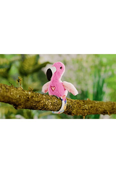 happy yappers Slap Bant Kırmızı Konuşan ve Taklit Eden Flamingo