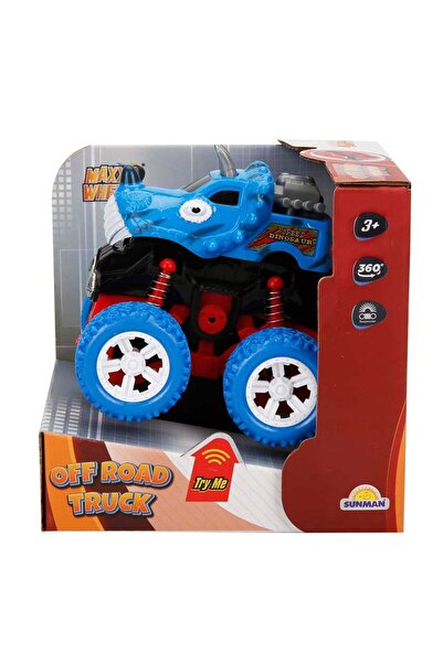 Maxx Wheels Masina Off Road, Maxx Wheels, Speed ​​Dinosaur, Albastru