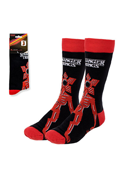 Stranger Things Long socks Demogorgon Black 38-45 EU