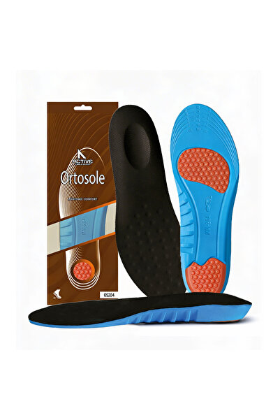 Easy VIT Set of 2 OS204® Orthopedic Insoles, Memory Foam and Gel, Plantar and...