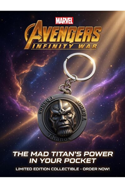 Natavanbutık 🟣 💀   Breloc Thanos Power – Puterea Infinită este cu tine! ♾️ 🔥