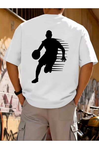 Lider Leather Tricou imprimat. Tricou casual cu mânecă scurtă pentru vară și ...