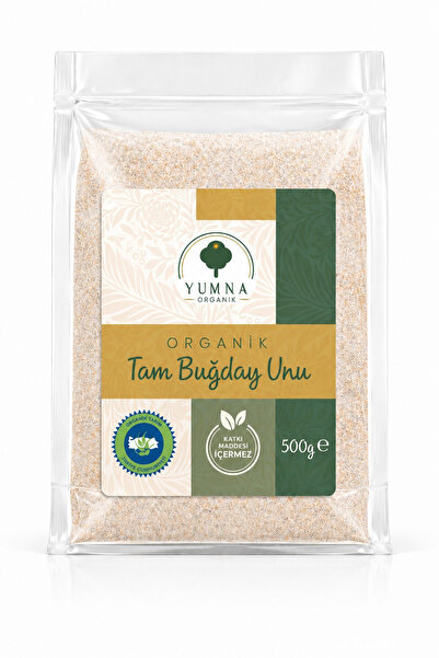 Yumna Organik Organik Sertifikalı Tam Buğday Unu 500Gr.