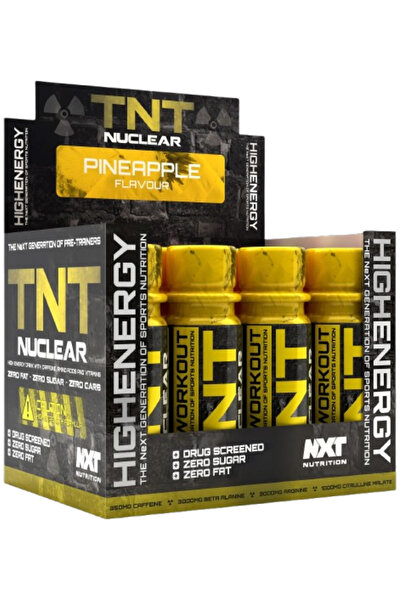 NXT Nutrition Nuclear Shots- Pineapple Flavor 12 x 60ml - ان اكس تي مشروب ماق...