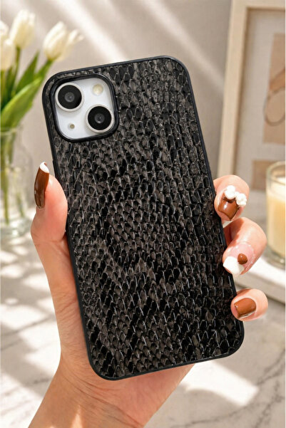 3GEN CASE iPhone 13 Uyumlu Moda Tasarım Snake Pattern Telefon Kılıfı Premium ...