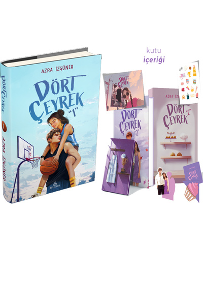 Ephesus Yayınları Dört Çeyrek 1 Ciltli ve Dört Çeyrek 2 Hediyeli Kutu Ciltli ...