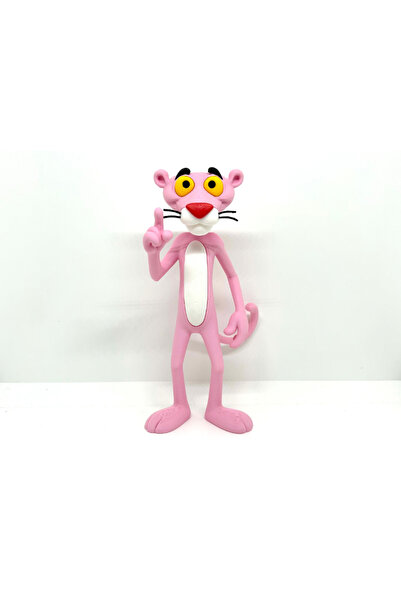 axelon Pembe Panter Sevimli Figür