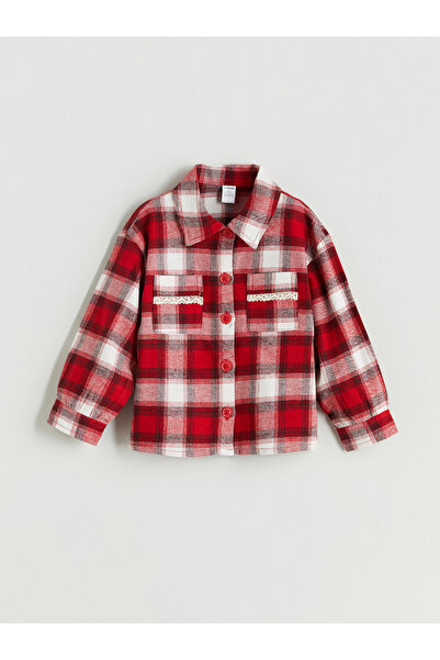 LC Waikiki Plaid Patterned Girls' Shirt