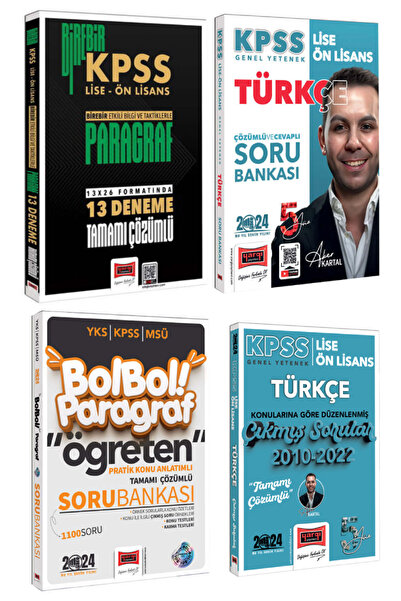 Yargı Yayınları 2026 Birebir KPSS Lise-Önlisans Paragraf Tamamı Çözümlü Denem...
