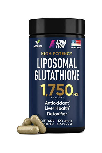 High Potency Liposomal Glutathione - Phospholipid Complex - Vitamin C - 120 Capsules (Abd Menşei)