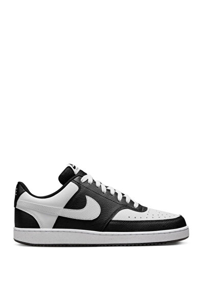 Nike COURT VISION LO NN Erkek Sneaker SİYAH BEYAZ