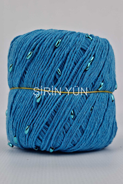 Şirin Yün Boncuklu El Örgü İpi 50 Gram 150 Metre