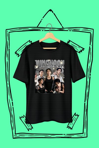 barsdepo K-Pop Style Bts Printed Oversize Unisex T-Shirt – Korean Streetwear