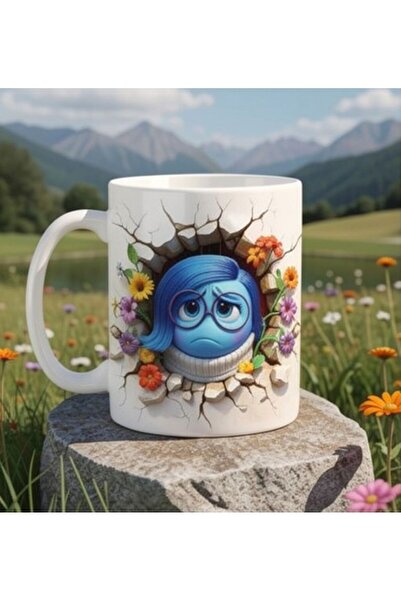 KADOREX DESIGN Emotional Outburst 3D Effect Mug – Fun, Colorful, and Eye-Catc...