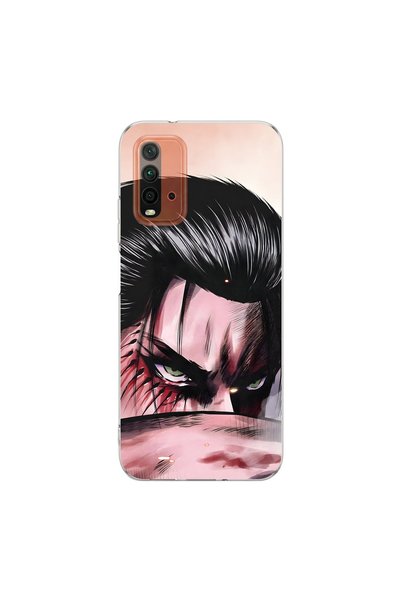 PPKin Redmi 9t Compatible Anime 1/2 Design Transparent Case