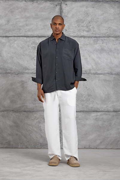 NOMARC Smoked Modal Fabric Oversize Shirt