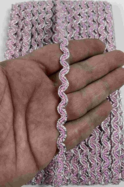 Hobigram Pink Silver Lumy Vortiq Embossed Zigzag Decorative Ribbon – Premium ...