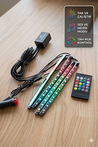 CN OTOMOTİV AYAK ALTI LED 4 PARÇA