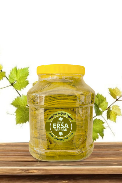 ERSA YAPRAK Meşhur Tokat Salamura Yaprak 3 Kg