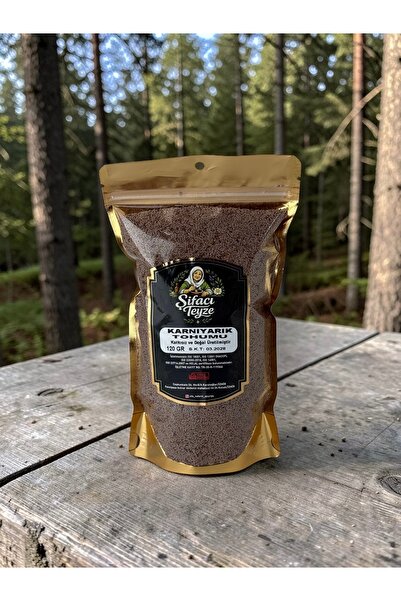 şifacı teyze Karnıyarık Otu Tozu Glutensiz (PSYLLIUM) 120 gr Katkısız Taze Öğ...