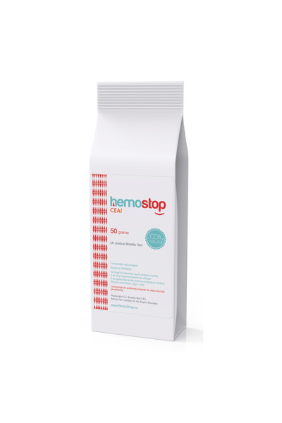 HemoStop Ceai din plante pentru confort digestiv și rutină zilnică, 50 g
