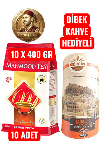Hayri Efendi Ceylon TEA SEYLAN KAÇAK ÇAY ( (10 ADET) MARDİN DİBEK KAHVE HEDİYELİ