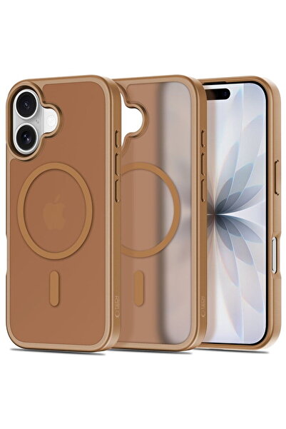 Tech-Protect Husa BASICMAG MAGSAFE IPHONE 17 MATTE BROWN