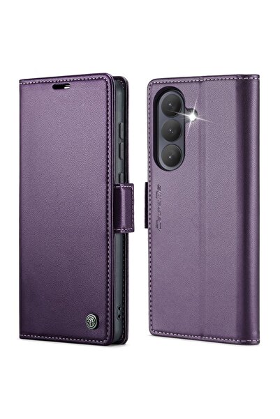 Caseme 023 Luminus Θήκη Πορτοφόλι Purple (Samsung Galaxy S26 Plus 5G)