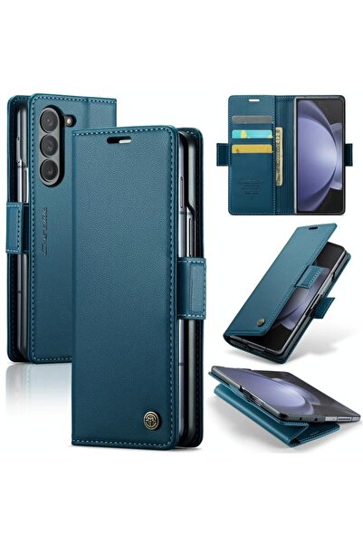 Caseme 023 Luminus Θήκη Πορτοφόλι Blue (Samsung Galaxy Z Fold5 5G)