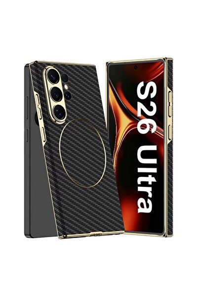 GKK Nickel Ring Magsafe Σκληρή Θήκη Carbon Fiber Texture (Samsung Galaxy S26 ...