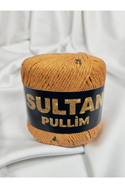Sultan خيط توليم القطني المصنوع من الخردل والترتر الذهبي للحياكة اليدوية 50 ج...