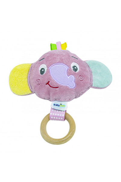 Babyjem Jucarie pentru bebelusi Elephant Toy (Culoare: Roz)