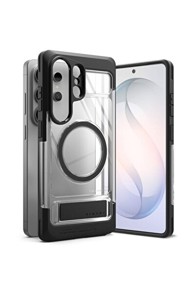 Ringke Husă magnetică UX MAGSAFE GALAXY S26 ULTRA NEGRU/TRANSPARENT