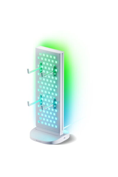 Nanoleaf Suport de birou tip pegboard, alb