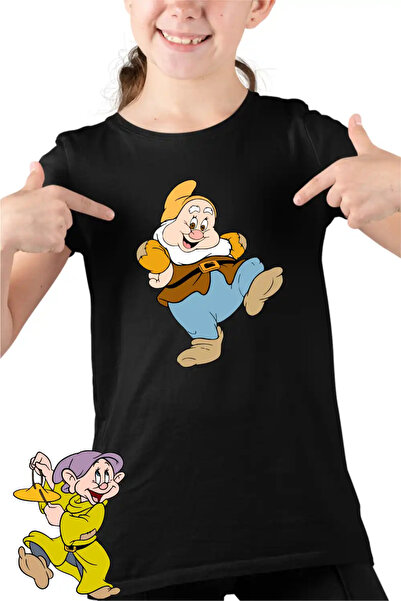OEM Tricou Copii Fete Alba ca Zapada Voiosul