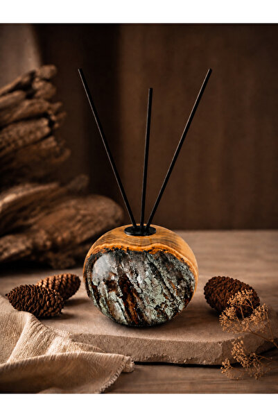 Raban Handmade El Yapımı Zeytin Ağacı & Epoksi Çubuklu Oda Kokusu Difüzör