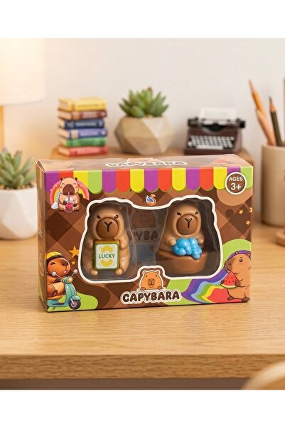 Toy 2 li 6 cm capy bara figür