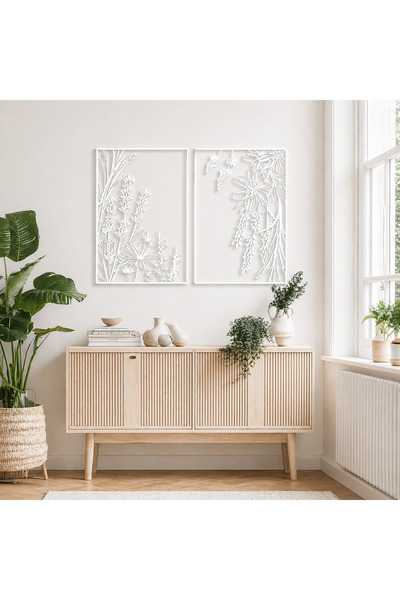 UYART HOME Modern Metal Duvar Tablosu | Salon & Ofis Duvar Dekoru | Premium M...
