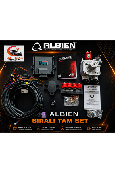 ALBİEN LPG ---ALBIEN---SIRALI---TAM---SET---TEKBIRISLAMOTOMOTİV