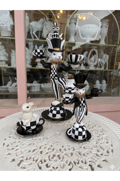 ts Alice Damalı Tavşan Set