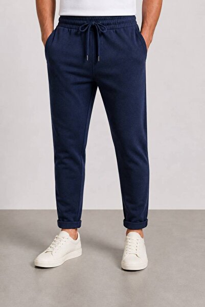 İng drop Men's Jogger Sweatpants – Regular Fit, Double Hem, Double Back Pockets